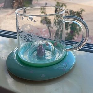 Starbucks Korea Cherry Blossom Glass mug